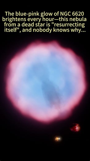 The blue-pink dream in deep space is NGC 6620’s love letter to the universe