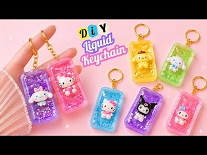 Don’t Throw Away False Nail Holders! 😱 DIY Keychain From Waste Material ✨