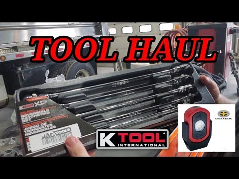 Tool Haul - K-Tool Ratcheting Wrenches and Maxxeon Work Light