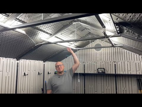Garage Shed LED Lights Review (4 Pack Daisy Chain Together)