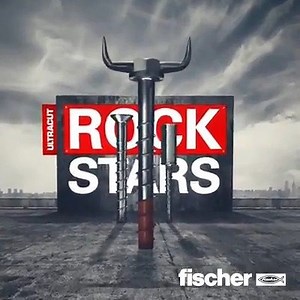 Fast, easy to install and a top performance with a high level of efficiency in concrete : The fischer concrete screws ULTRACUT FBS II represent absolute reliability and are total ROCK STARS - with heavy metal in concrete. Find out more https://lnkd.in/ddi5rKj | fischer group | Facebook