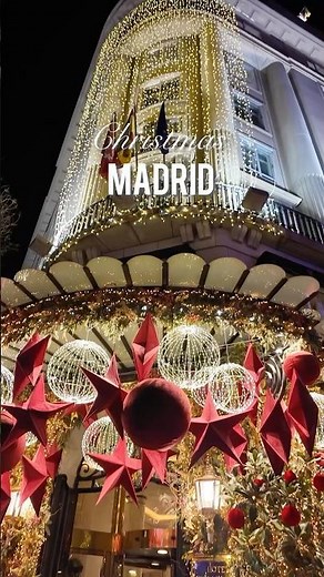 【マドリード】クリスマススポット #スペイン #スペイン観光 #マドリード #マドリード観光