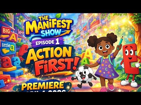 Action First! 🚀 | Kids Learn to Take Action | The Manifest Show (EP 1)
