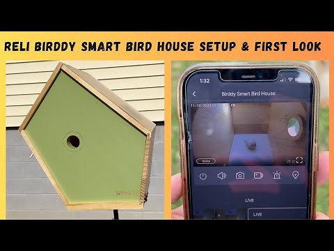 Reli Birddy Smart Bird House Setup & First Look