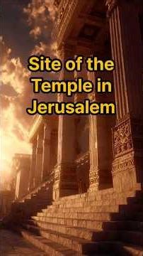Site of the Temple in Jerusalem