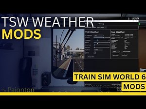 Train Sim World 6 Mod – Route Annotation Weather & Geo Overlay Review