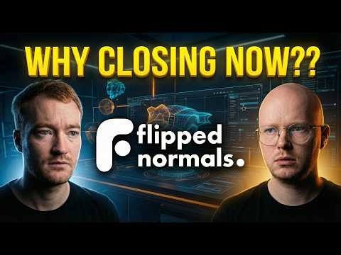 FlippedNormals Marketplace Is Closing Forever, but why??? #blender