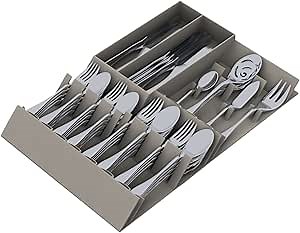 Knork Flatware Storage Tray, Silver