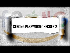 2299. Strong Password Checker II | Leetcode Solutions | Biweekly Leetcode Contest 80