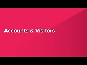 Accounts & Visitors
