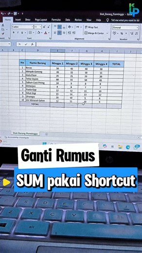 𝐋𝐏𝐊 𝐆𝐚𝐩𝐮𝐫𝐚 on Instagram: "Hayo umur berapa kalian baru tau kalau rumus SUM ada shortcutnya? Yuk komen yuk 😜🫵 #rumus #excel #instagram #fyp #shortcut #cobain #sum #microsoftexcel #instagramreels #microsoft #fypシ #mudah #belajar #tutorial #lpk #lpkgapura"
