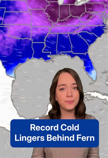 Record cold temps will follow this winter storm, meaning the snow is not going anywhere any time soon.
