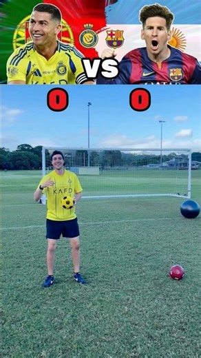 Ronaldo VS Messi Bicycle Kick Goal Challenge