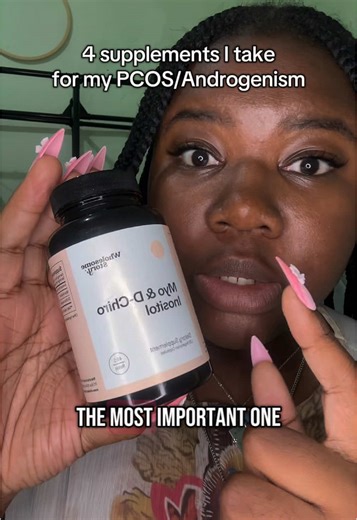 Replying to @woman_of_influence_ These are the 4 supplements I take for my #pcos #pcosawareness #supplements #period #myoinositol #berberine #pcosfighter
