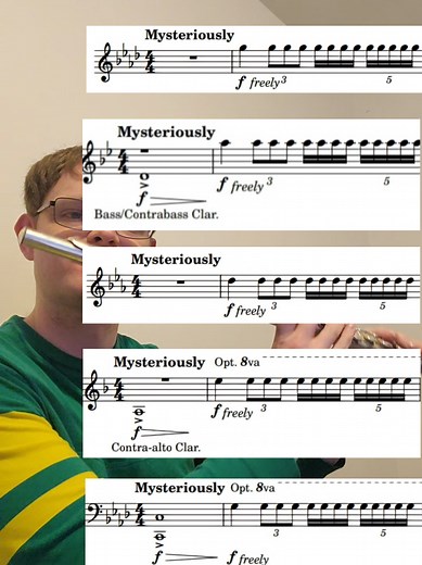 Arabesque Flute Solo Play-Along for Musicians