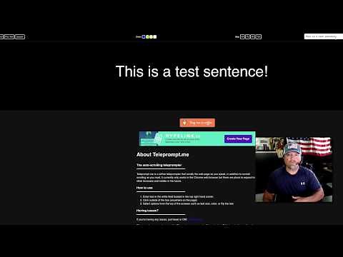 Teleprompter for Laptop ~ Free Teleprompter