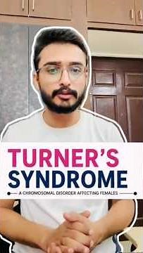 Turner’s Syndrome Explained in 60 Seconds | Monosomy (45 + XO) | Biology 🔬 | Chromosomal Disorders