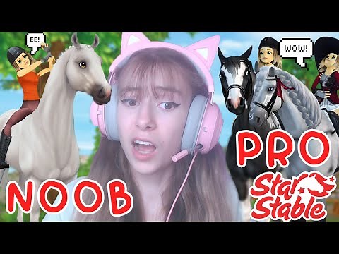 NOOB vs PRO vs GOD LEVEL 🤯 *Star Stable Players*