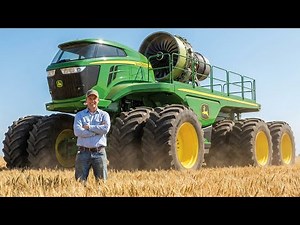 350 Modern Agriculture Machines Operating at Peak Efficiency