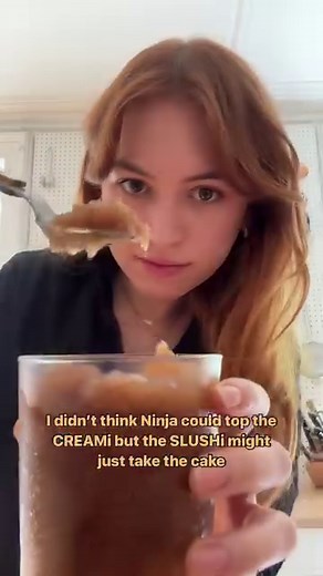 49K views · 141 reactions | Would you try the new Ninja SLUSHi? Here’s my honest review of the newest drink machine on the market 磻  @gabby.romero #summer #drink #slushy #ninjaslushi #ninja #kitchenappliance #cocktails | Delish | Facebook