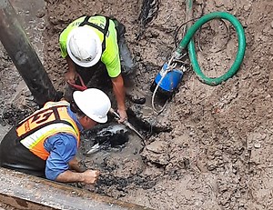 Frontera wastewater replacement line complete, may end foul sewage smell