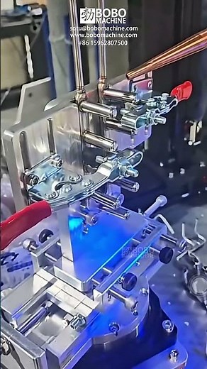 Automatic Laser Welding Machine For Bullet Ice Evaporator Manufacturing