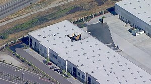 Military vague on details about F-16 that crashed into building