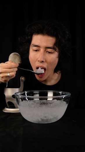Ice Mukbang 🧊 #asmr