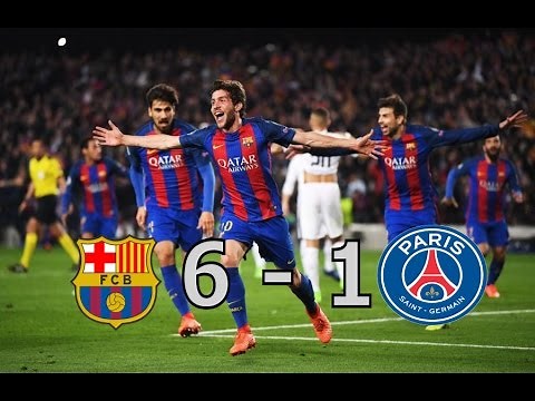 FC Barcelone vs PSG (6-1) - PARIS HUMILIÉ, le BARCA s'est vengé !