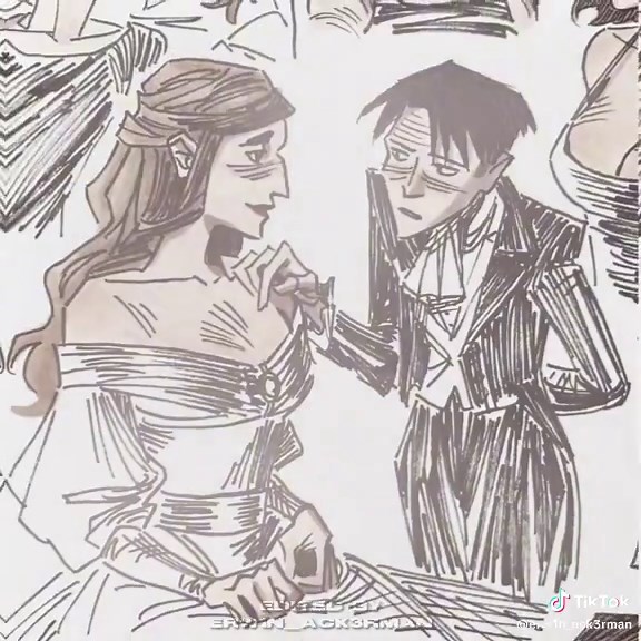 Attack on Titan: Erwin Smith and Levi Ackerman Art