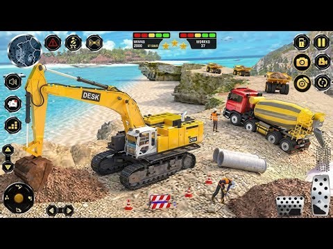 Road Construction Simulator 3D 2026 - Real Construction Drive Game