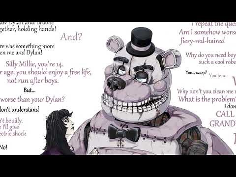 Fnaf Comic dub: "Counting the ways with Millie and Funtime Freddy"