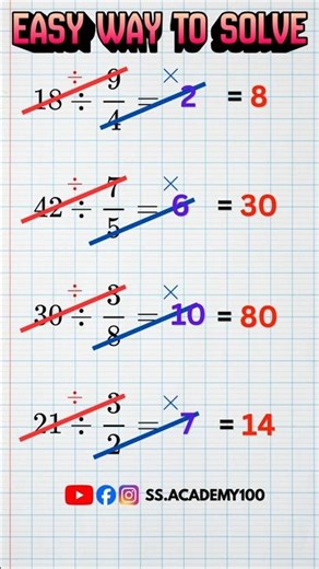 Easy Division Trick 🔥 Solve Faster in Exams!
