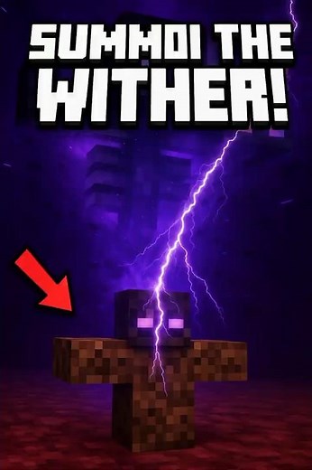 🔥 Summon the WITHER Boss in Minecraft! 😱 (Real Secret Trick 2025)