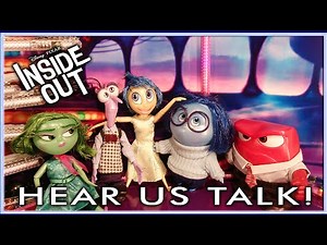 Disney Inside Out Deluxe Talking Toys Complete Set Pixar Disney Store.