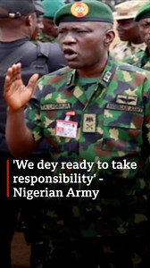 6.2K views · 183 reactions | Di Chief of Army Staff (COAS) Lieutenant General Taoreed Lagbaja, on Tuesday explain wetin happun and how army officers mistakenly carry out deadly airstrike wey kill over 80 pipo and injure odas for Kaduna state. Di COAS say dem take responsibility and go support di victims. E tok wen e visit di site of di incident on Tuesday. E apologis on behalf of di Nigerian Army to di community, di government, and di pipo of Kaduna State. | BBC News Pidgin | Facebook