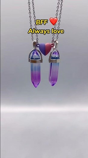 Link in Bio!😘 Cute Necklaces Gifts for BFF, Best Friends, Friendship, Family. #short #bff #gift