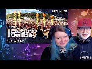Dad&Daughter REACTION: ELECTRIC CALLBOY ft BABYMETAL - RATATATA - Live