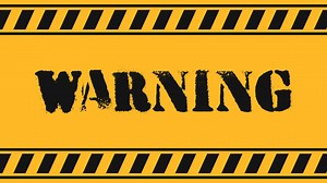 Download 4k Animation, Footage, Video of Warning Sign, Attention, Warn. Perfect for warning video content, caution content, etc. for free