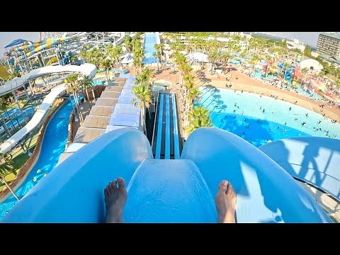 [Scream-inducing] Free Fall Slide "Free Fall Slider" on-ride POV (Experience Video) / Jumbo Seawa...
