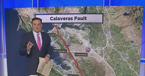 5.1 Magnitude quake and aftershocks happened on the Calaveras Fault