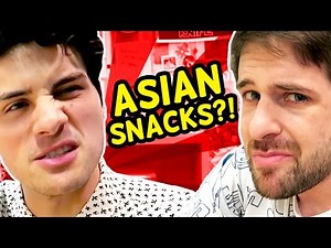 ASIAN SNACKS FOOD TEST!
