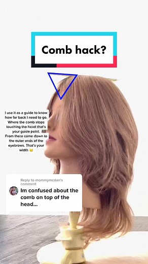 Step-by-Step Bangs Tutorial: Comb Hack for Wispy Bangs