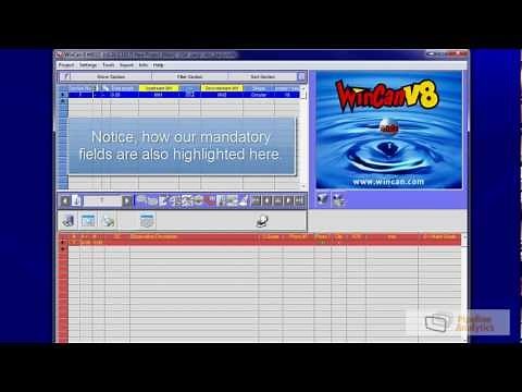 WinCan - Create a New Project (Part-II)