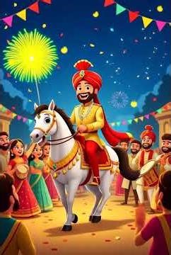 Shaadi Ka Cartoon Moment – Funny & Cute Wedding Story in 3D Animation" 🎉