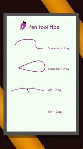 Pen Tool Tips in Adobe Illustrator | Draw Smooth Paths Like a PRO ⚡