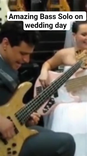 Amazing Bass Solo #shorts #bass #solo #bassguitar #fypシ #usa #wedding #basssolo #guitar