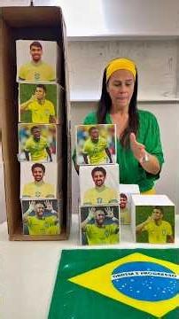 Desafio da Seleção Brasileira 🇧🇷 #shorts #brasil #copadomundo #copa