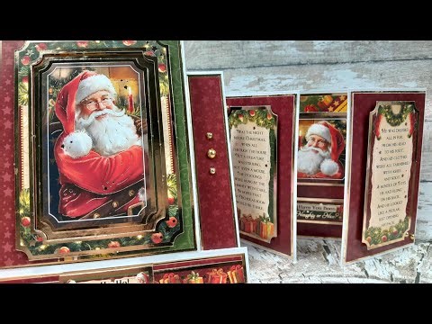 Cardmaking with Hunkydory's Christmas Blockbuster - Festive Joy -'Twas the Night