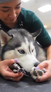 2.5M views · 44K reactions | #husky #vetvisit #dogreaction #funnydogs #petcomedy #dramaticdog #dogsoftiktok #reelsviral #fyp #viralvideo | Peanut & Princess | Facebook